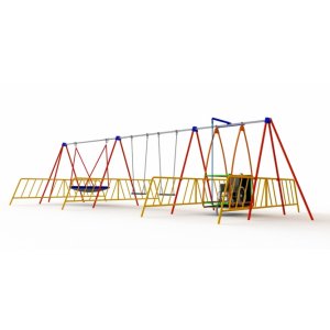 Wheelchair Swing and 2 other seats (Recommended for supervised areas only)