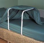Adjustable bed cradle
