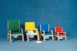 Toileting Chair Commode & potty inc Fixed Arms