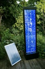 Solar Power Water Bubble Wall