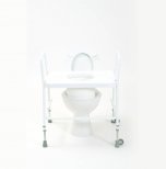 Bariatric Raised Toilet Seat & Frame