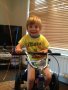Matthew Kingham loves his Kitten Trike